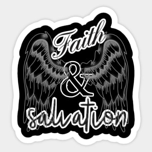 Chase Mayhem Faith & Salvation logo Sticker